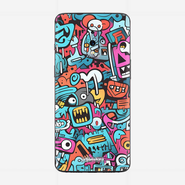 OnePlus 7 Skin - Funky Graffiti