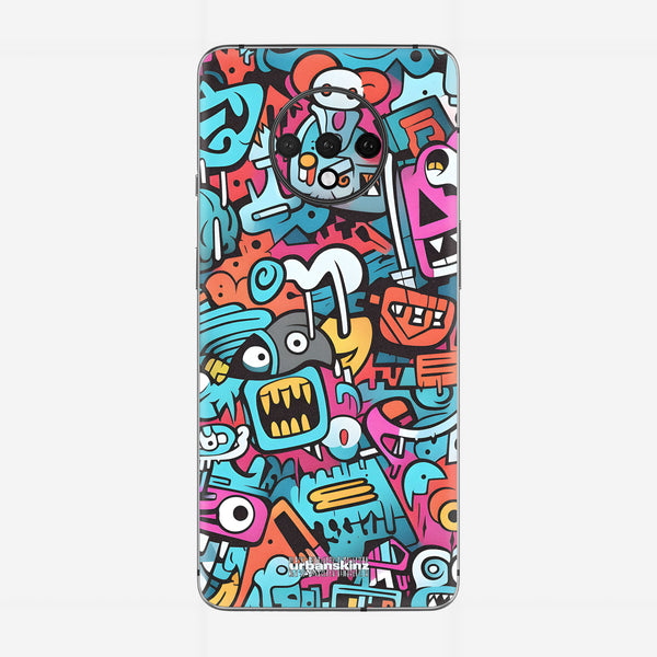 OnePlus 7T Skin - Funky Graffiti
