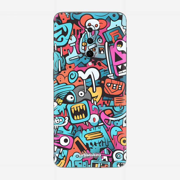 OnePlus 7T Pro Skin - Funky Graffiti