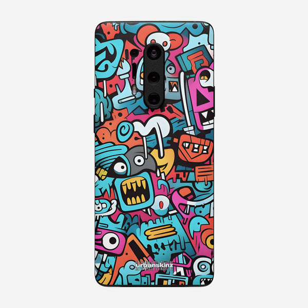 OnePlus 8 Pro Skin - Funky Graffiti