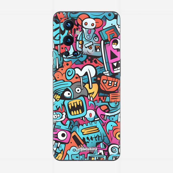 OnePlus 9 Pro Skin - Funky Graffiti
