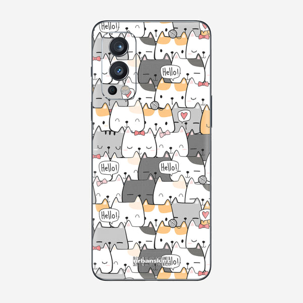 OnePlus Nord 2 Skin - Hi Kitty