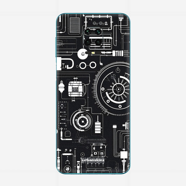 Redmi Note 9 Pro Max Skin - Machine Hud