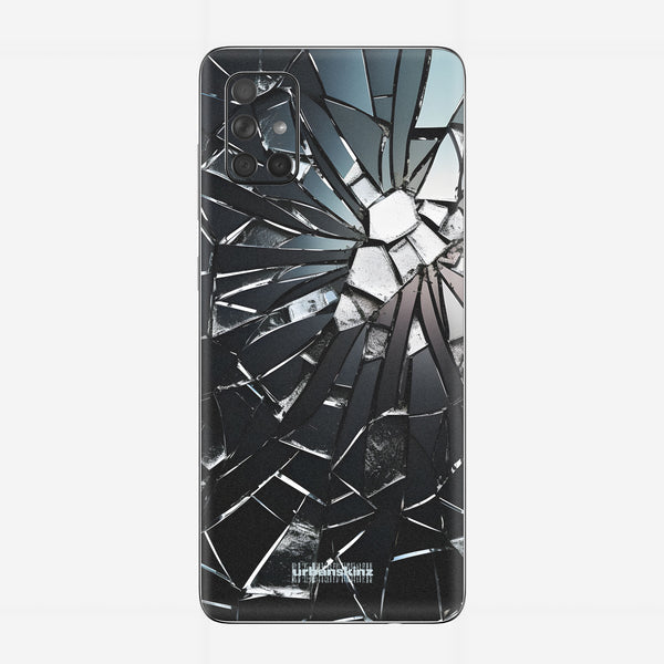Samsung Galaxy A71 Skin - Glass Crack