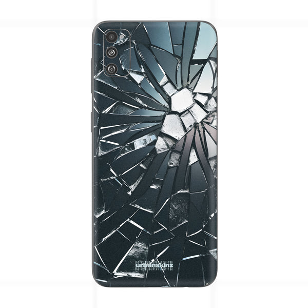 Samsung Galaxy M30S Skin - Glass Crack