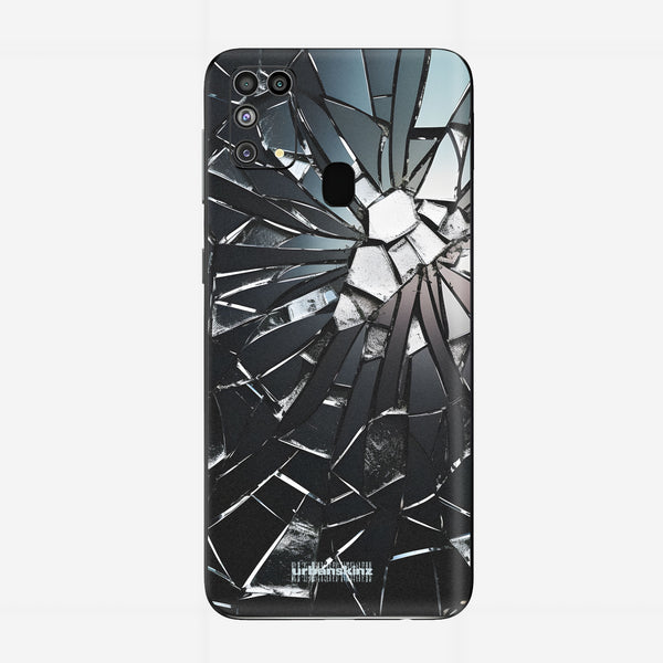 Samsung Galaxy M31 Skin - Glass Crack