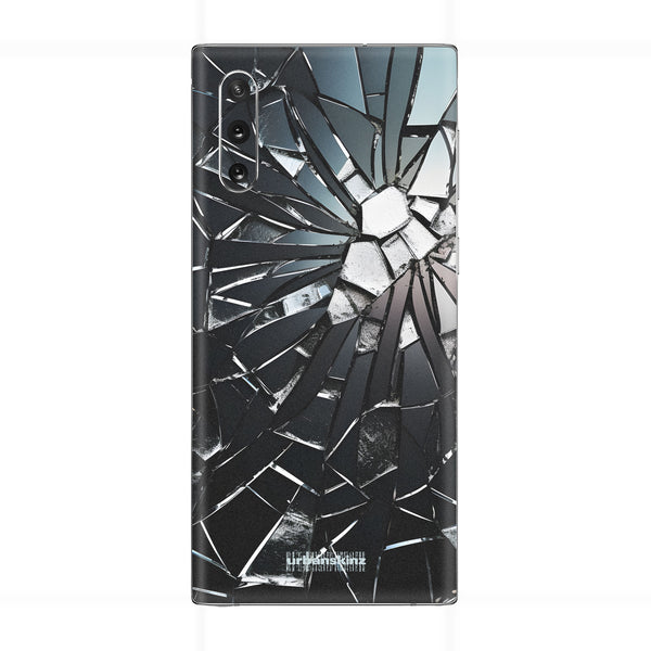 Samsung Galaxy Note 10 Skin - Glass Crack