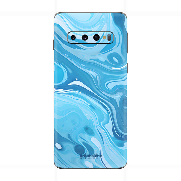 Samsung Galaxy S10 Skin - Blue Blaze