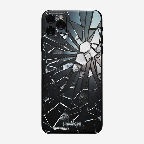 iPhone 11 Pro Max Skin - Glass Crack