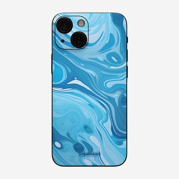 iPhone 13 Mini Skin - Blue Blaze