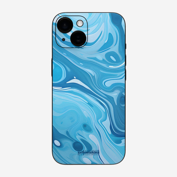 iPhone 15 Skin - Blue Blaze
