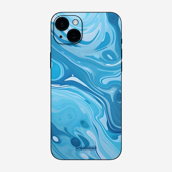 iPhone 15 Plus Skin - Blue Blaze