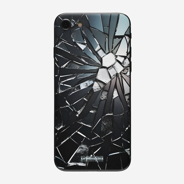 iPhone SE 2022 Gen 3 Skin - Glass Crack