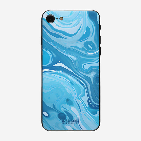 iPhone SE 2022 Gen 3 Skin - Blue Blaze