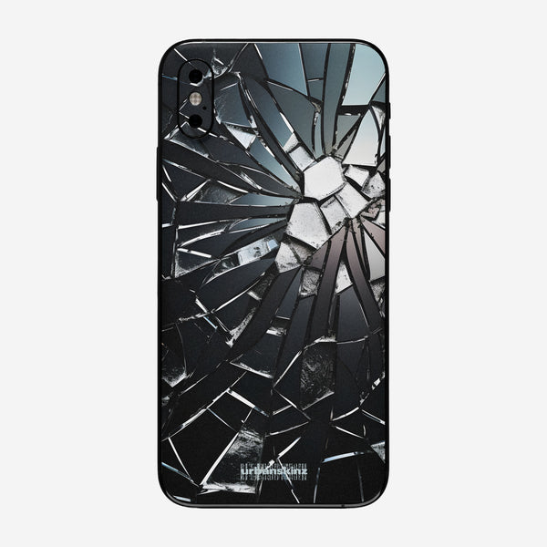 iPhone X Skin - Glass Crack