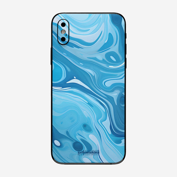 iPhone XS Skin - Blue Blaze